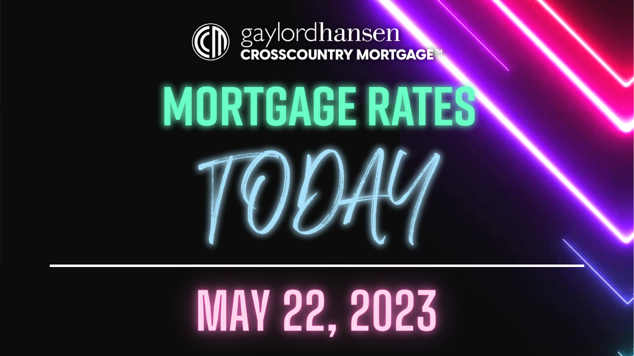 Mortgage Rates Today May 22, 2023